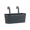 12in Fence And Balcony Hanging Planter - Grey -Garden Tool Shop 13975362 1275009221808655