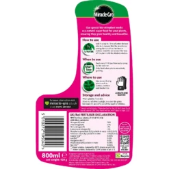 Miracle-Gro Azalea, Camellia & Rhododendron Concentrated Liquid Plant Food 800ml -Garden Tool Shop 14014511 9155034803081007