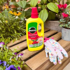 Miracle-Gro Rose & Shrub Concentrated Liquid Plant Food 800ml -Garden Tool Shop 14014514 1245034803187144