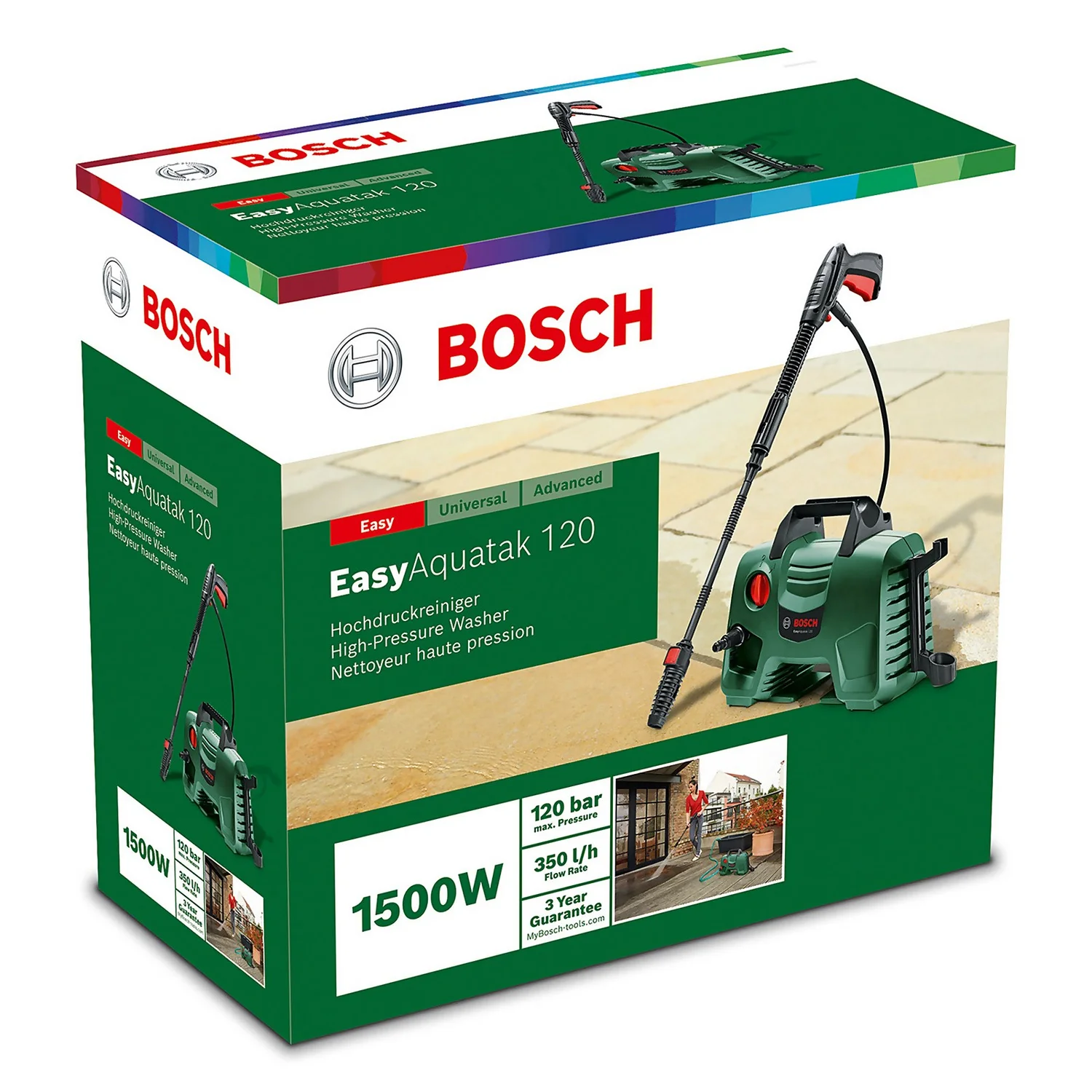 Bosch EasyAquatak 120 High Pressure Washer 12 Bosch EasyAquatak 120 High Pressure Washer - Image 10