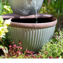 Stylish Fountain Irondale Pours Water Feature -Garden Tool Shop 14519355 1965050878634356