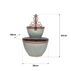 Stylish Fountain Irondale Pours Water Feature -Garden Tool Shop 14519355 2655050878805377