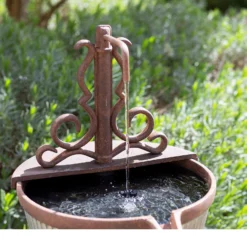 Stylish Fountain Irondale Pours Water Feature -Garden Tool Shop 14519355 5005050878676728