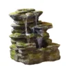 Stylish Fountain Como Springs Water Feature With LEDs -Garden Tool Shop 14519356 2375047822497018
